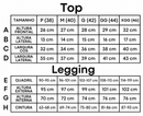 Conjunto Academia Feminino – Legging + Top Alta Compressão Zero Transparência