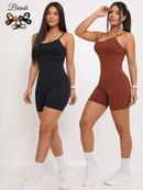 Kit 2 Macaquinhos Fitness Femininos – Poliamida Premium Modeladora