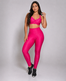 Conjunto Fitness Luxo Feminino – Top + Calça Legging Academia