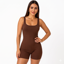 Kit 3 Macaquinhos Fitness Femininos – Ribana Canelada Premium Modeladora