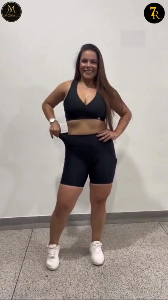 Bermuda Meia Coxa Feminina 7 Regras Suplex Power com Bolsos – Zero Transparência, compressão, dia
