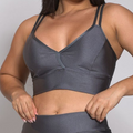 Top Fitness Feminino Alcinha – Com Bojo Removível e Alta Sustentação