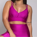 Top Fitness Feminino Alcinha – Com Bojo Removível e Alta Sustentação