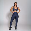 Conjunto Fitness Luxo Feminino – Top + Calça Legging Academia