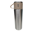Garrafa Térmica Inox 500ml com Copo Tampa – Água ou Café Quente & Frio Antivazamento
