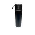 Garrafa Termica Inox 500ml Agua ou Cafe Quente & Frio Com Tampa Copinho Academia Escolar
