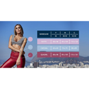 Cropped Top Alça Fina Feminino fitness Copa 2026 ESTHER BRAZIL