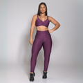 Conjunto Fitness Luxo Feminino – Top + Calça Legging Academia