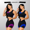 Kit 2 Conjuntos Fitness Femininos – Cintura Alta Modeladora Zero Transparência