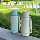WATERSY 500ml Garrafa Térmica liso espacial Quente & Frio Com Isolamento Térmico