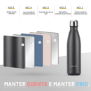 WATERSY 48h de frio copo água Garrafa térmica de aço inoxidável 500ml