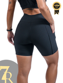 Bermuda Meia Coxa Feminina 7 Regras Suplex Power com Bolsos – Zero Transparência, compressão, dia
