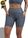 Bermuda Meia Coxa Feminina 7 Regras Suplex Power com Bolsos – Zero Transparência, compressão, dia