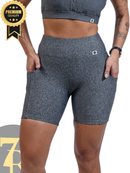 Bermuda Meia Coxa Feminina 7 Regras Suplex Power com Bolsos – Zero Transparência, compressão, dia