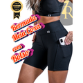 Bermuda Meia Coxa Feminina 7 Regras Suplex Power com Bolsos – Zero Transparência, compressão, dia