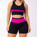 Conjunto Academia Feminino – Top + Short Cintura Alta