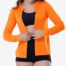 Cardigan Feminino Fitness com Proteção UV FPS 50