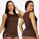 Regata Dry Fit Academia Feminina Blusa Básica Estilosa Treino Fitness Regatas