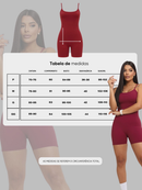 Kit 2 Macaquinho Moda Fitness Esportivo Poliamida Premium