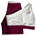 Conjunto Bicolor Academia Feminino – Top + Short Zero Transparência