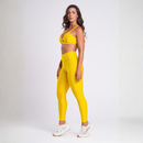 Conjunto Fitness Luxo Feminino – Top + Calça Legging Academia