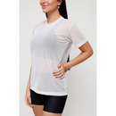 Blusa Fitness Feminina Tule Transparente – Leve, Respirável e Estilosa