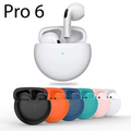 Fone Bluetooth Air Pro 6 TWS – Sem Fio, Bluetooth 5.0, Microfone HD e Som Estéreo Potente